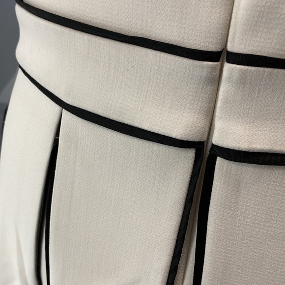 WHBM cream dress with black piping detail - Picture 5 of 10